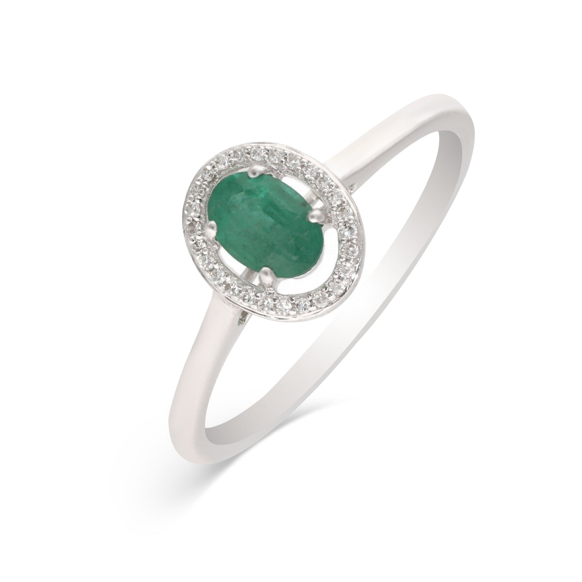 Žiedas su deimantais 0.05ct. Kolje