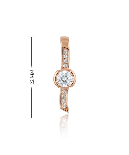 Elegantiškas pakabukas su dinamišku dizainu