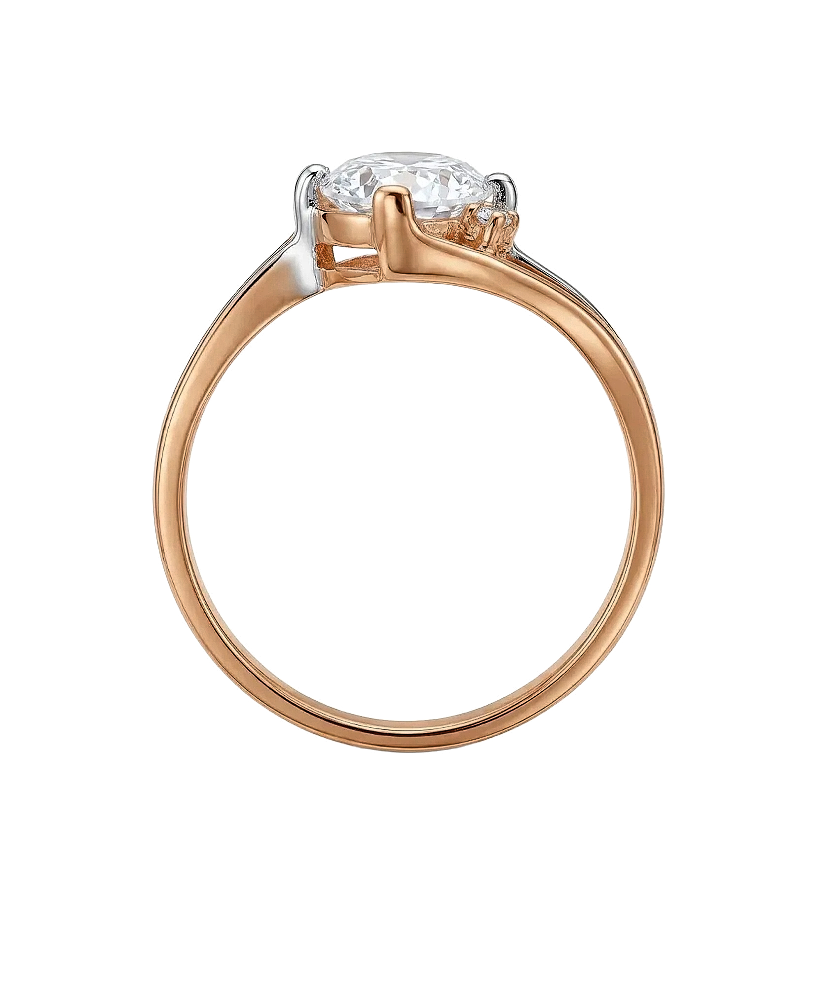 Moteriškas auksinis žiedas 17 dydis