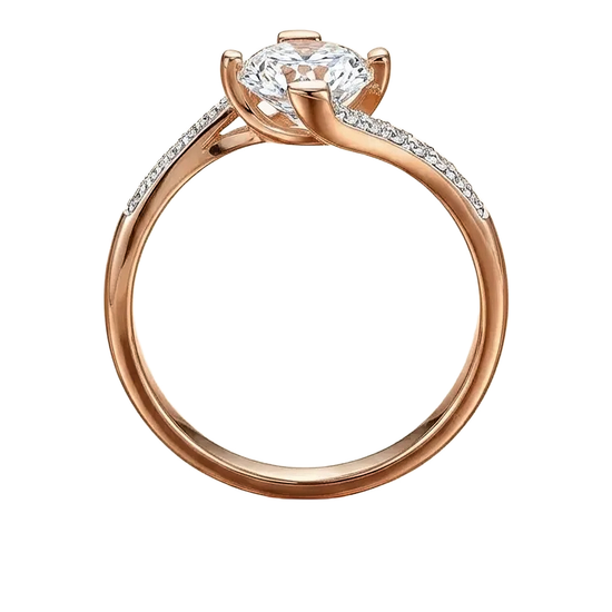 Auksinis žiedas 17 dydis