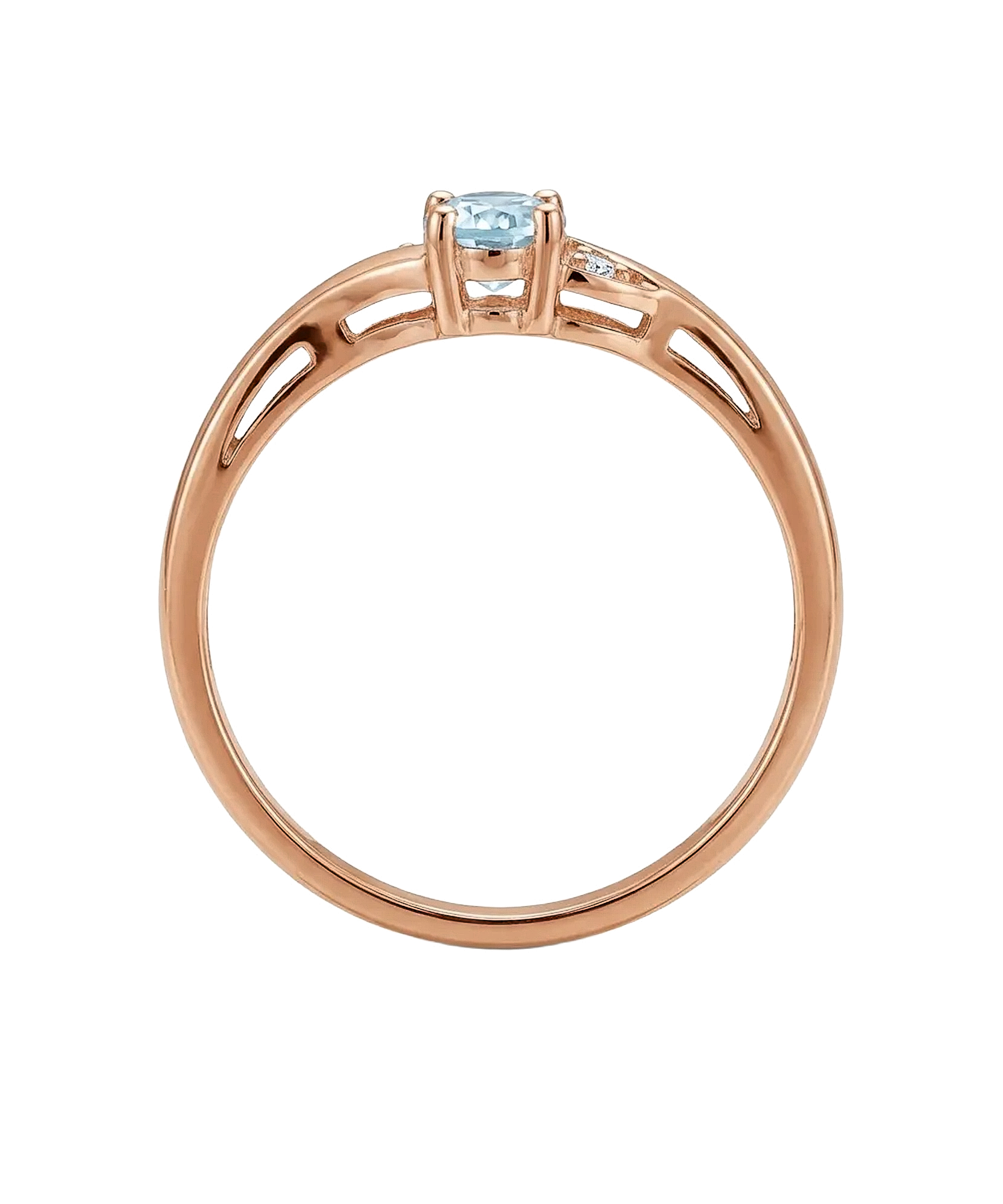 Auksinis žiedas 17 dydis