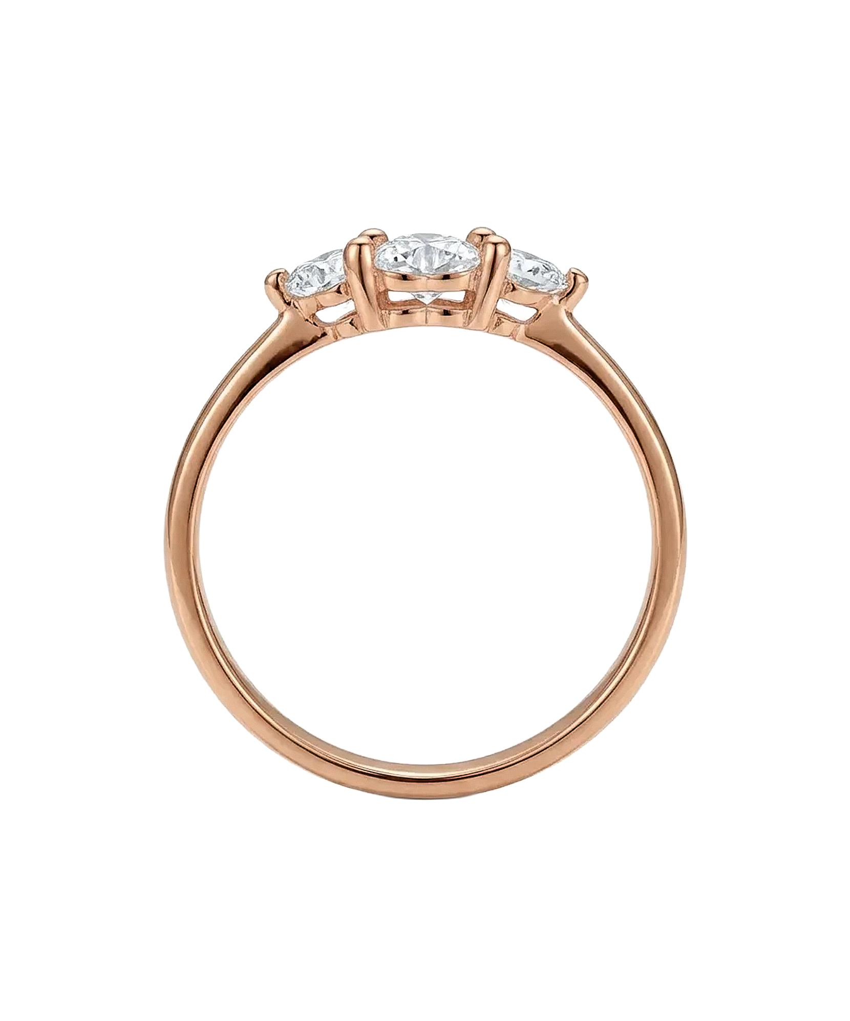 Elegantiškas auksinis žiedas