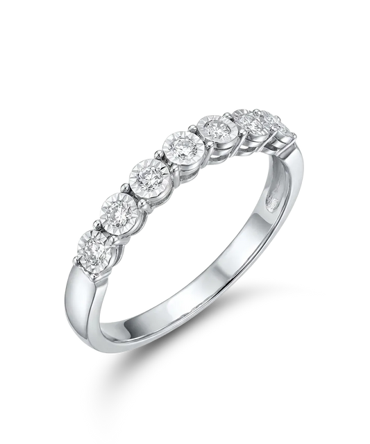 Auksinis žiedas su briliantais 0,315 ct 19.5 dydis