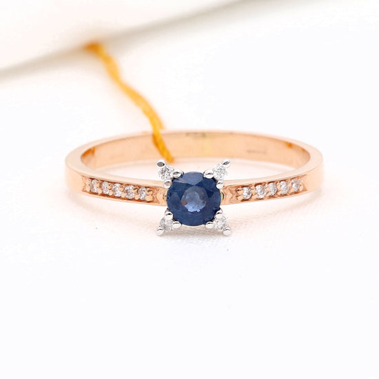 Žiedas su deimantais 0.07ct. Kolje