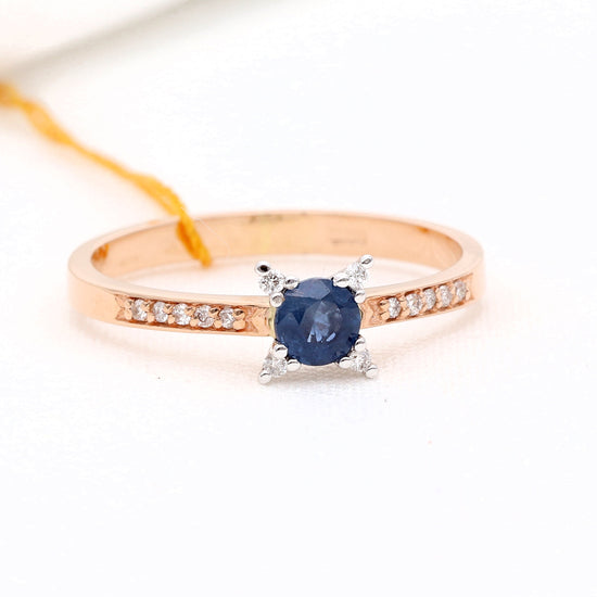 Žiedas su deimantais 0.07ct. Kolje