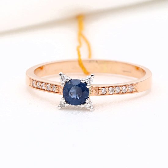 Žiedas su deimantais 0.07ct. Kolje