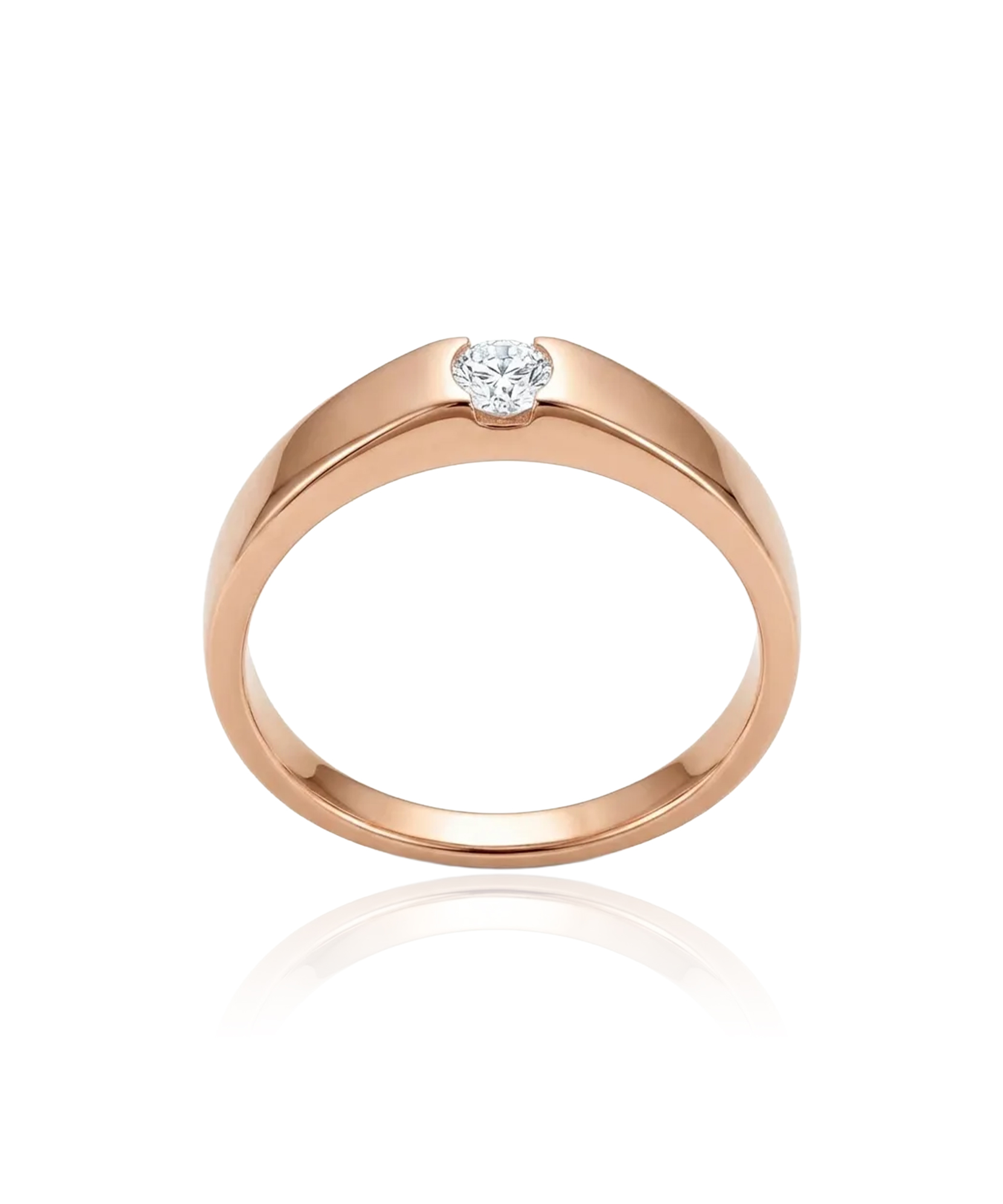 Moteriškas auksinis žiedas