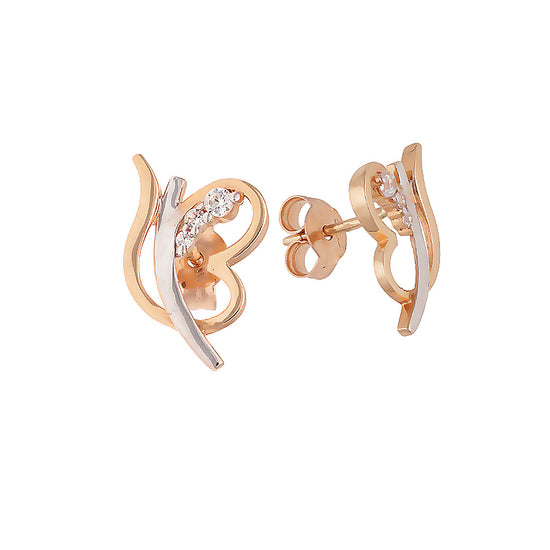 Prabangūs auksiniai auskarai internetu išskirtiniam skoniui.