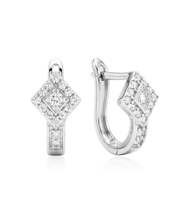 Sidabriniai auskarai su cirkoniais