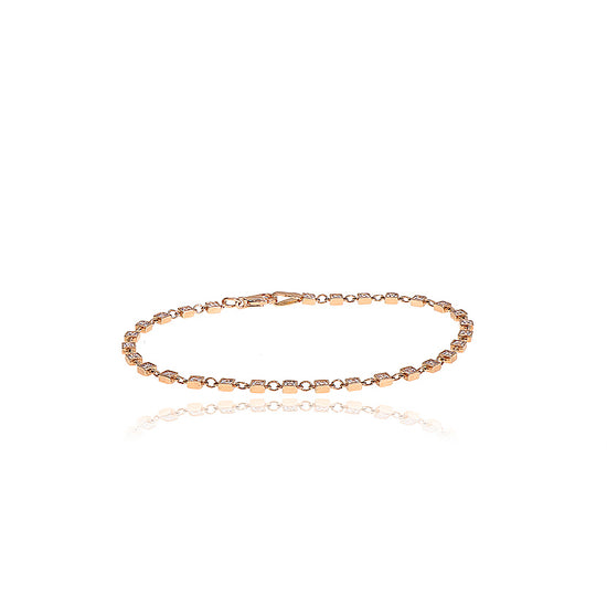 Auksinė apyrankė su cirkoniais