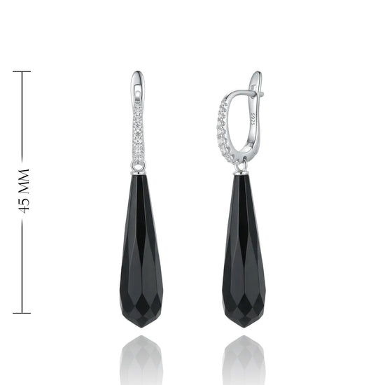 sidabriniai auskarai su cirkoniais