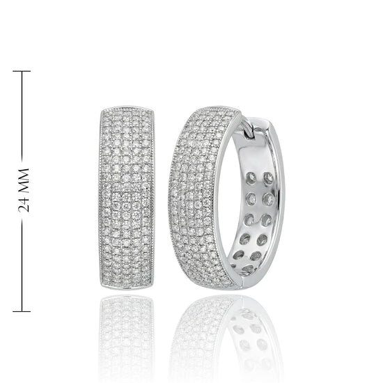 auskarai su cirkoniais