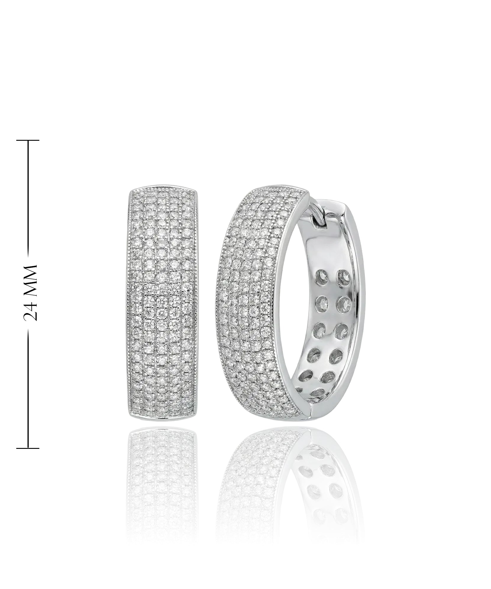 auskarai su cirkoniais