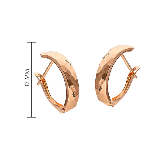 Nepastebimi, bet žavūs auksiniai auskarai kasdienai.