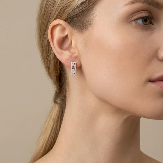 925 sidabro auskarai su anglišku užsegimu