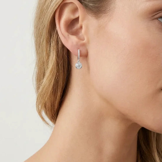 925 sidabro auskarai su anglišku užsegimu