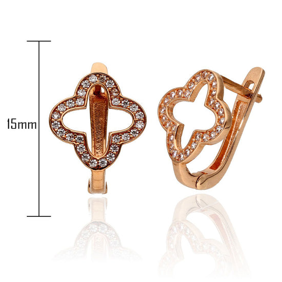 Auksiniai ornamentiniai auskarai