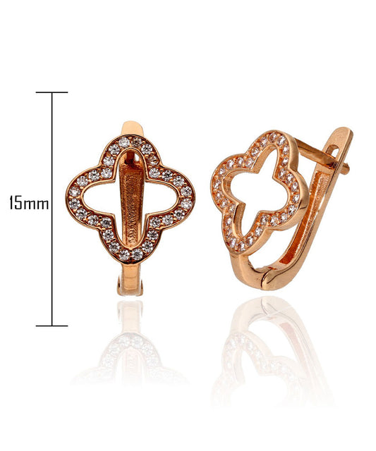 Auksiniai ornamentiniai auskarai