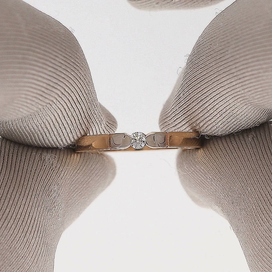 Auksinis žiedas 17 dydis