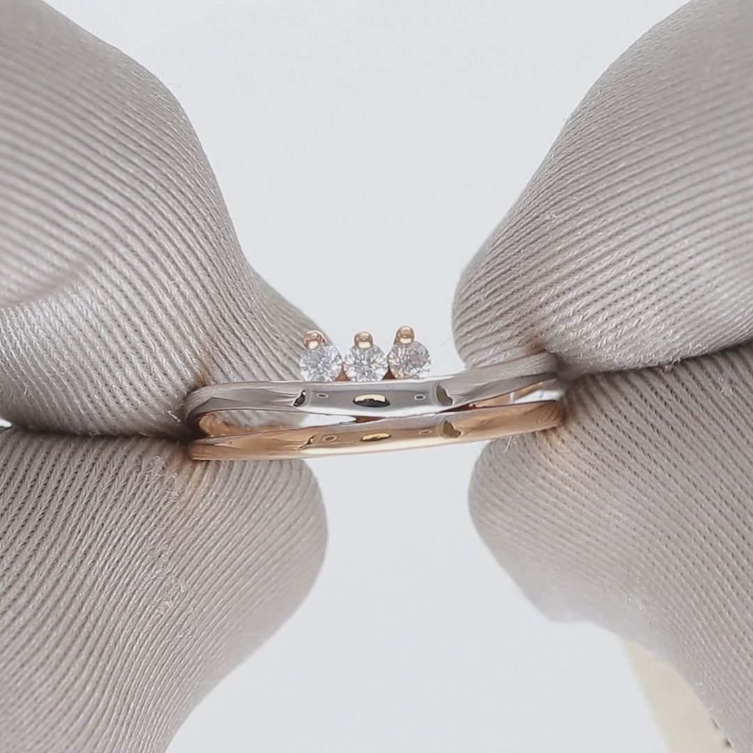 Auksinis žiedas 16.5 dydis