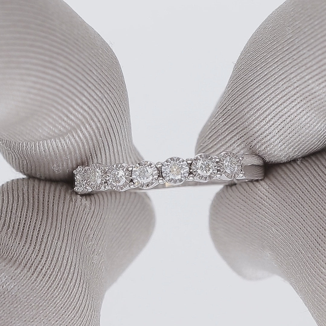 Klasikinis žiedas su briliantais