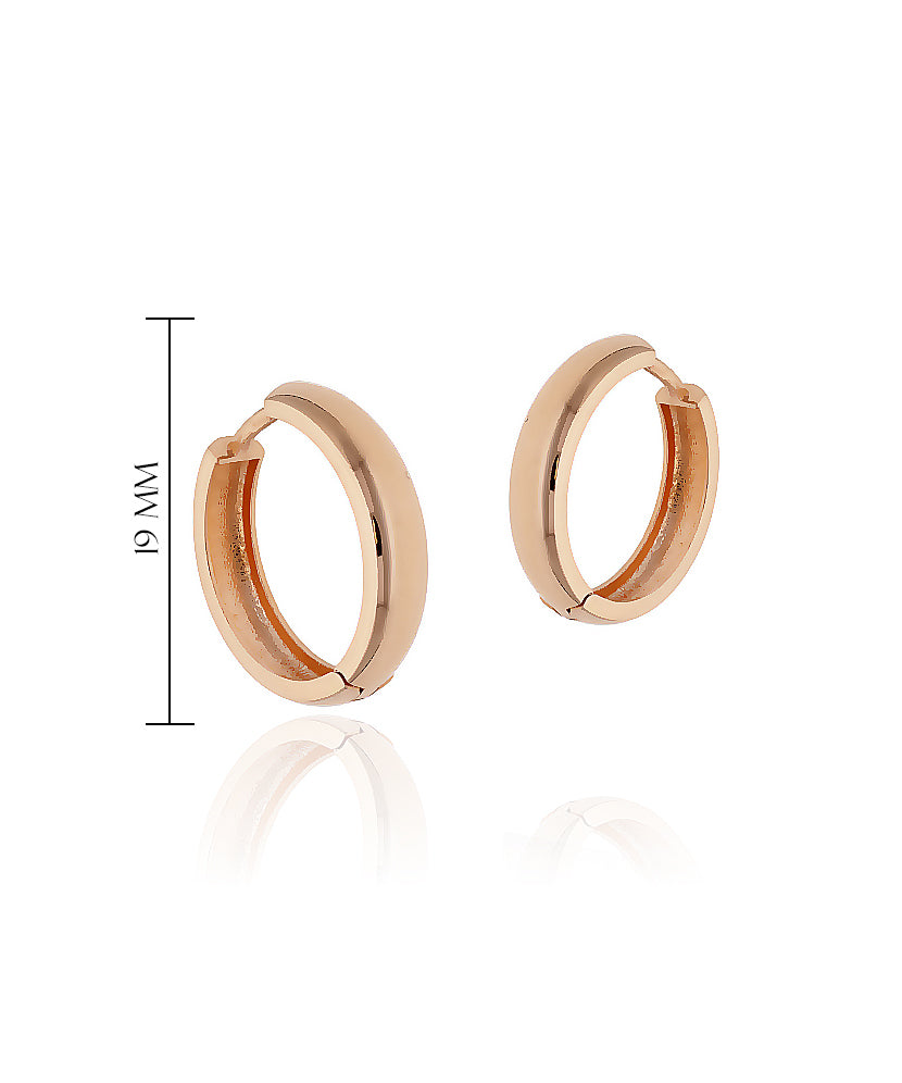 rožinio aukso auskarai