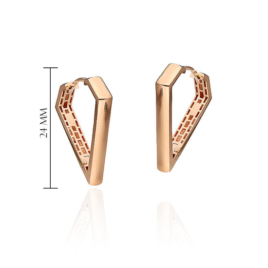 Geometrinės formos auskarai