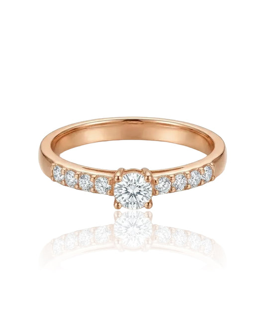 ziedas su akmenimis 19.5 dydis