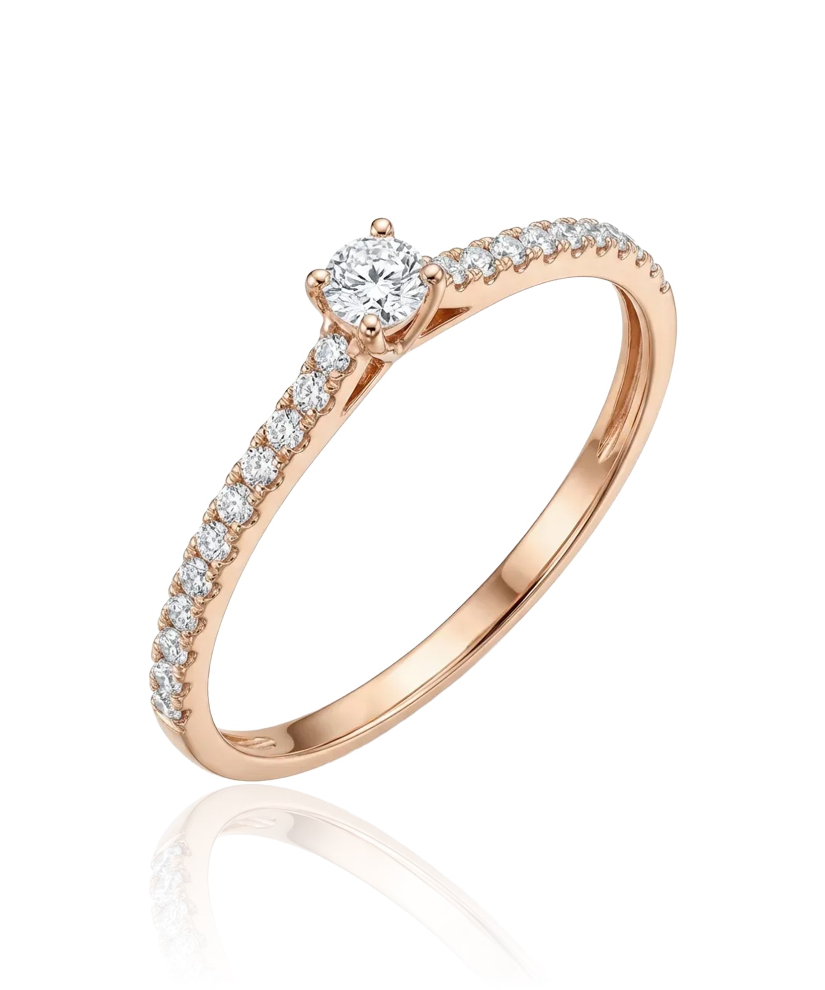 auksinis ziedas su cirkoniais