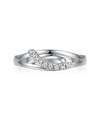 Gredzens ar briljantiem 0.05ct.