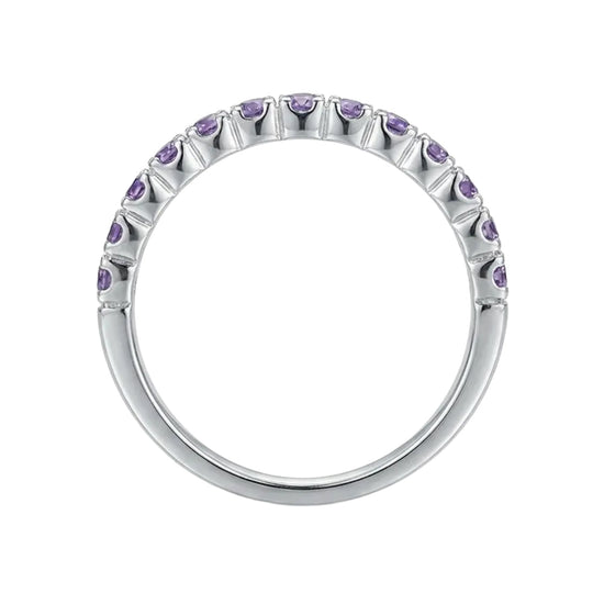 plonas baltas auksinis ziedas su akmenimis