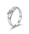 Gredzens ar briljantiem 0.05ct.