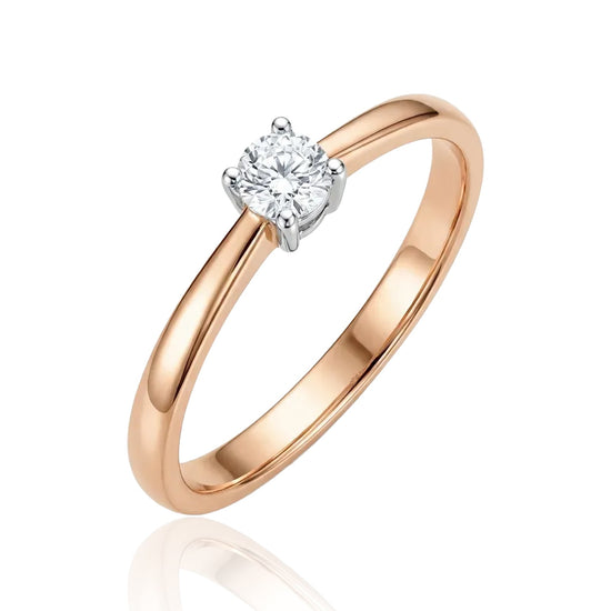 auksinis ziedas su cirkoniu