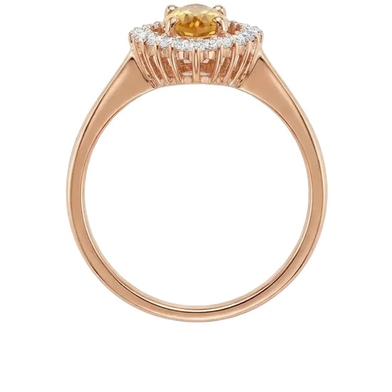 auksinis ziedas su cirkoniais 612 eur