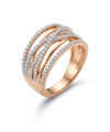 Gredzens ar briljantiem 0,50 ct