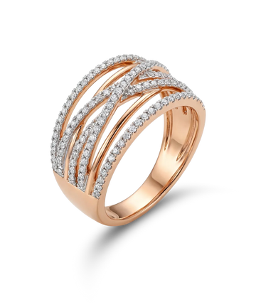 Gredzens ar briljantiem 0,50 ct