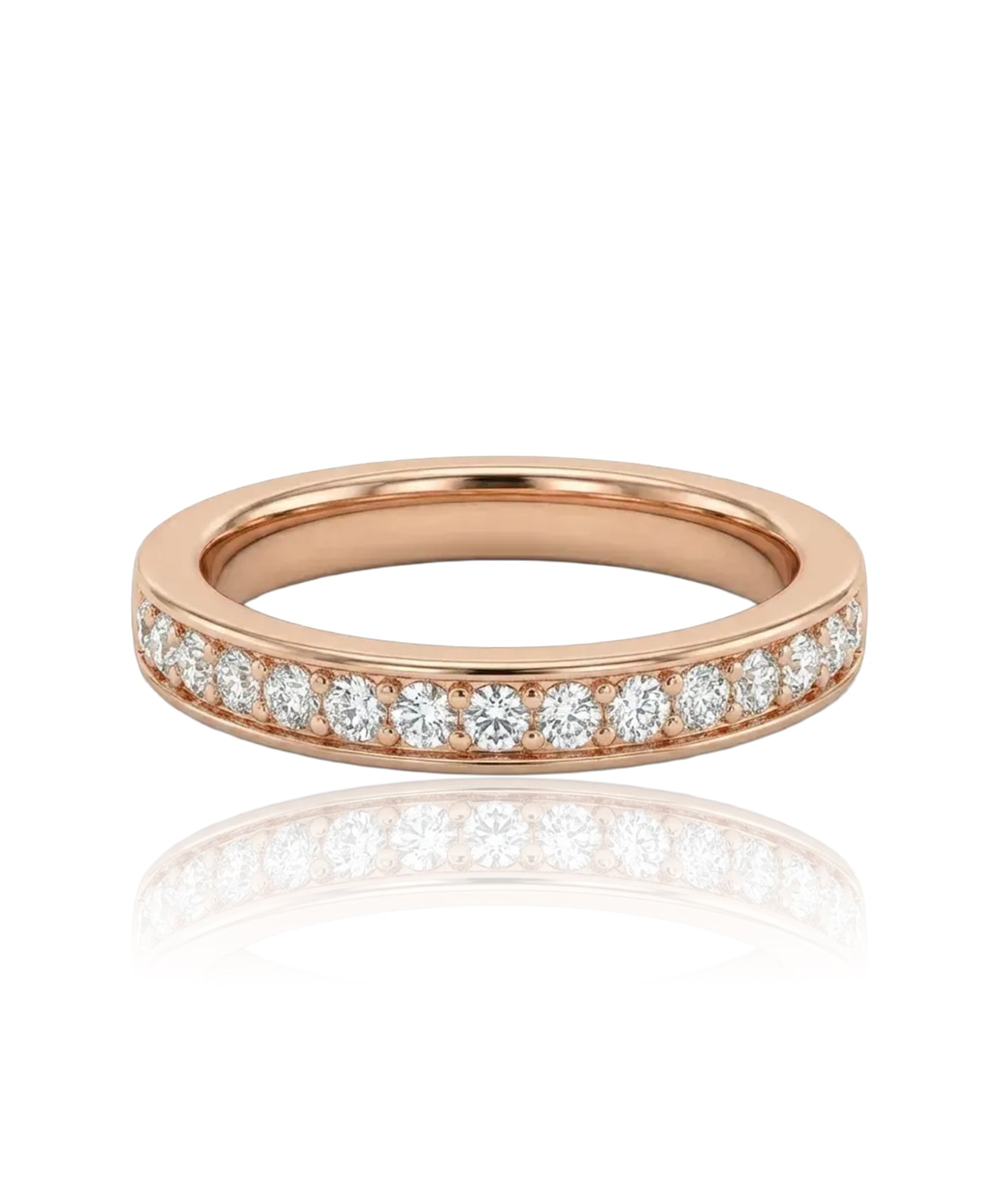 ziedas su cirkoniais 18 dydis