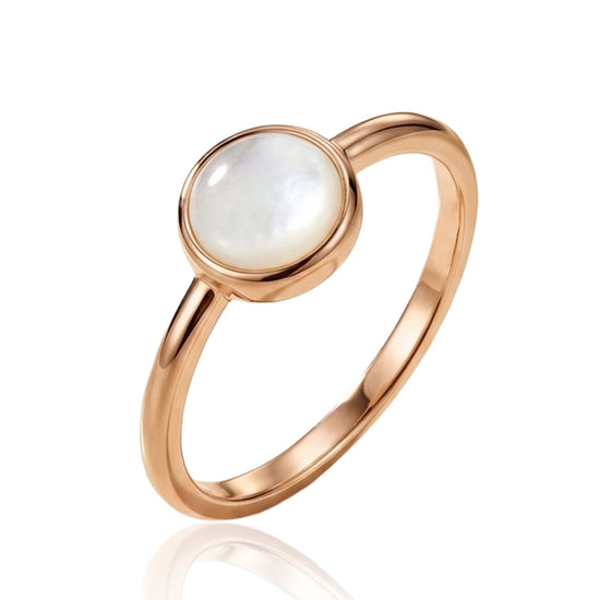 auksinis ziedas su perlamutru