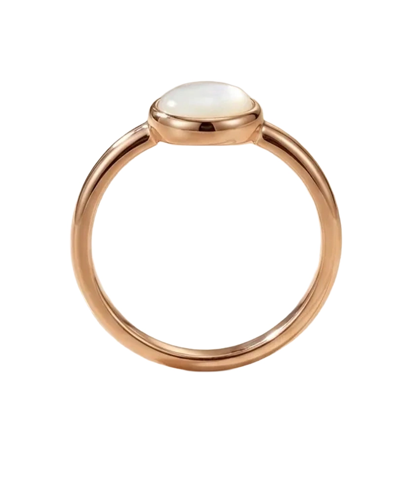 raudono aukso minimalistinis ziedas