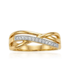 Gredzens ar briljantiem 0.04ct.
