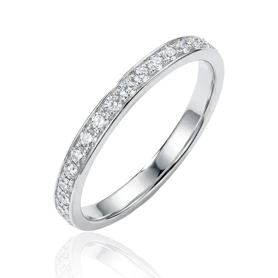 balto aukso ziedas su cirkoniais