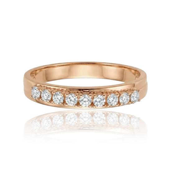 auksinis ziedas su cirkoniais 18 dydis