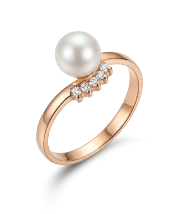 Zelta gredzens ar pērli