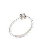 Žiedas su briliantu 0,07 ct.