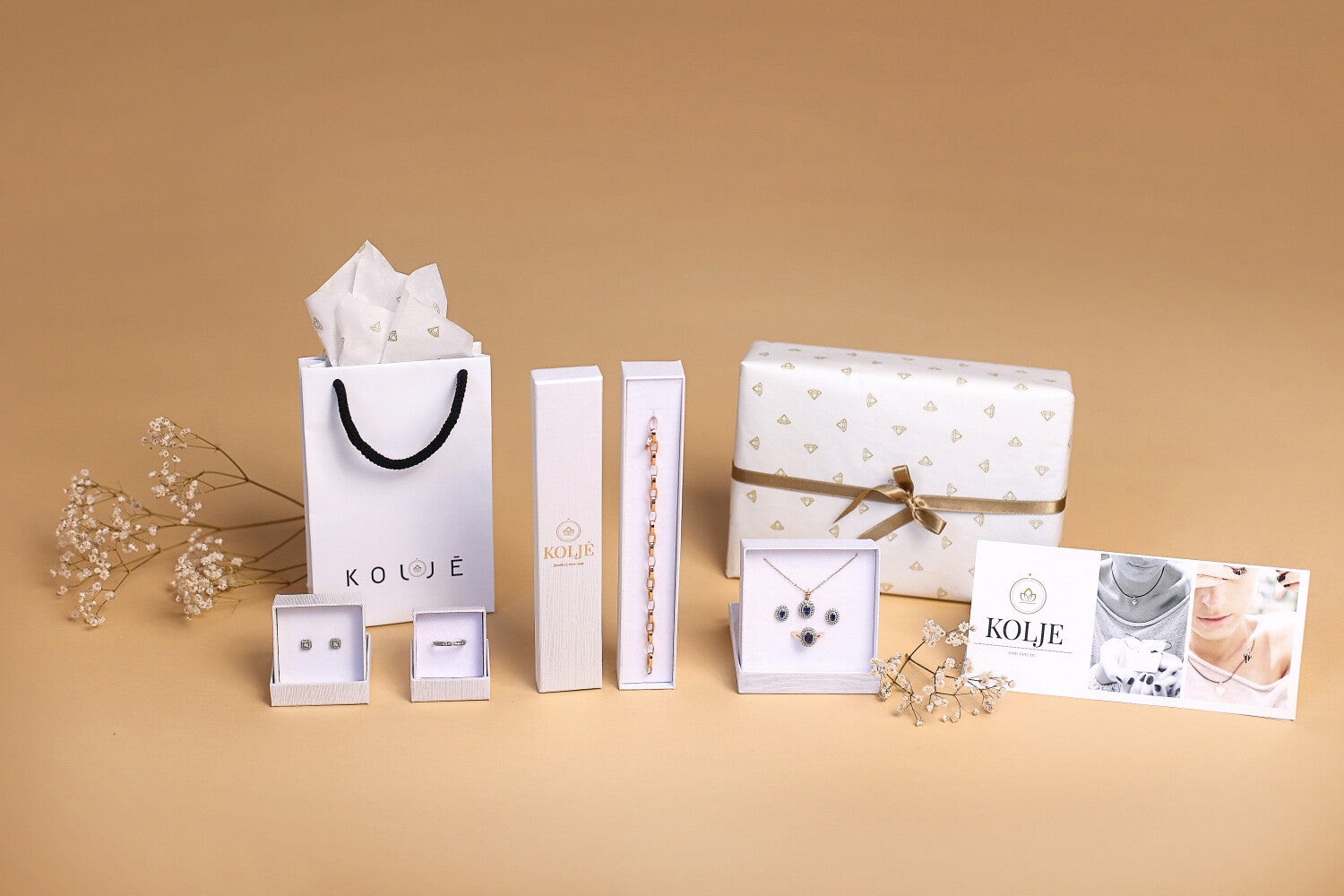 Žiedas su deimantais 0.07ct. Kolje